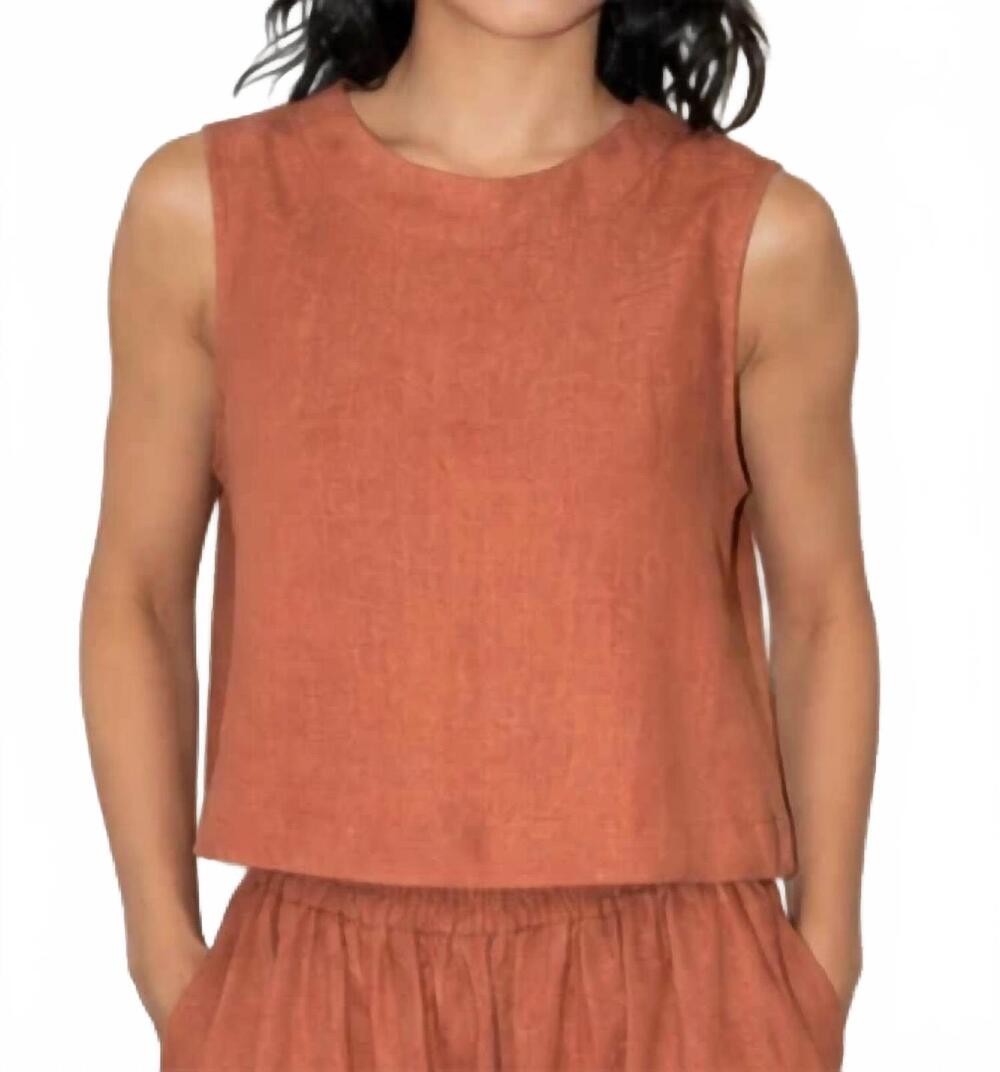 NEW ZII ROPA kono top in rust